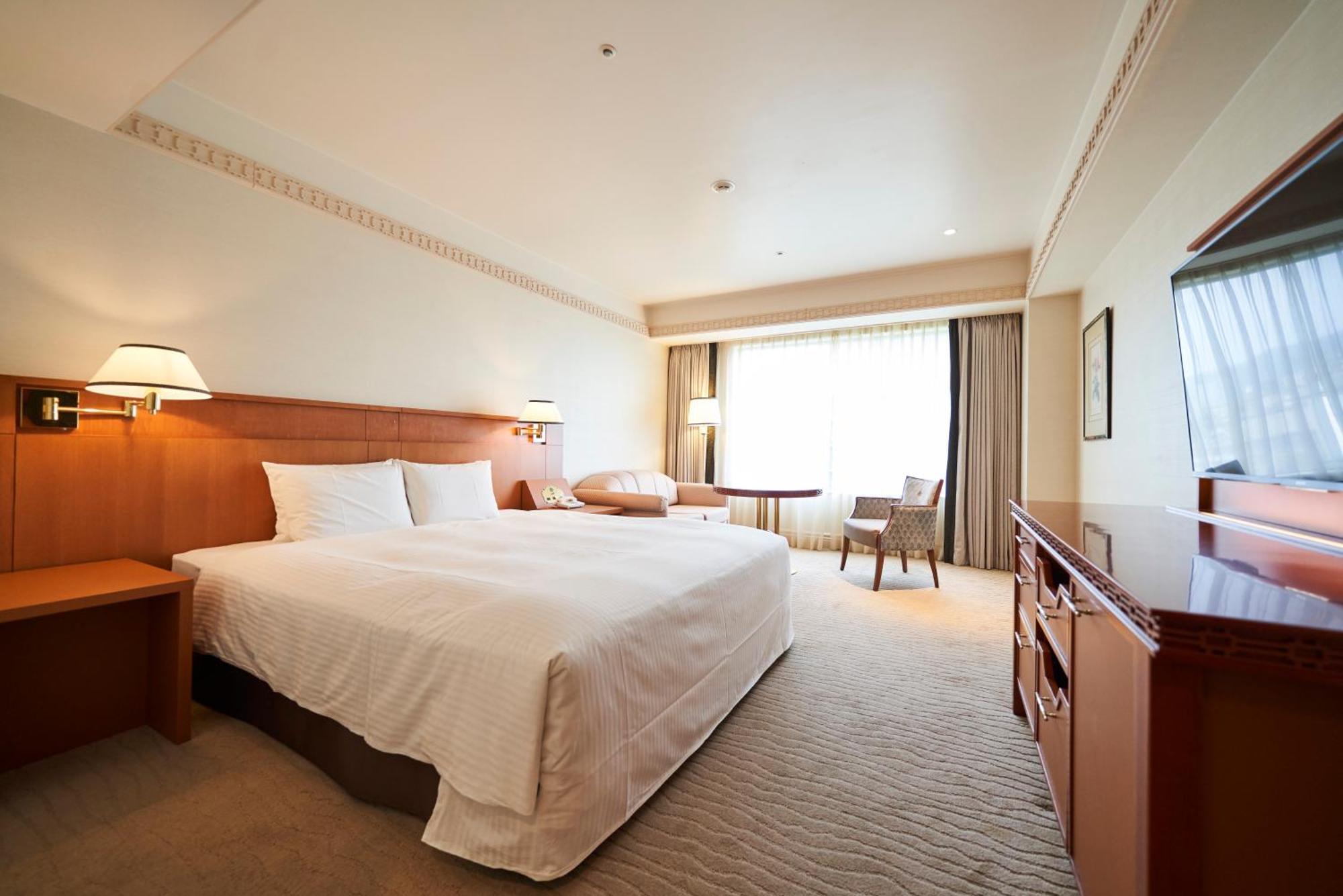 The Global View Nagasaki Hotell Eksteriør bilde A room at the hotel